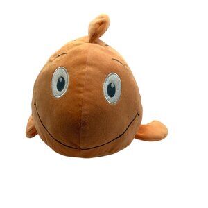 Kohls Cares The Fish with the Deep Sea Smile Stuffed Animal Toy 12" Orange Book